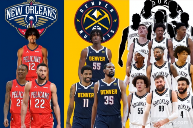 美媒曝3队大交易方案 3换14杜兰特加盟掘金