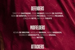 比利时最新一期国家队大名单 德布劳内领衔 卢卡库缺席