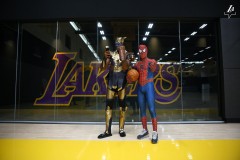 湖人官推晒球员在球馆中的万圣节装扮 能认出来是哪位球员吗