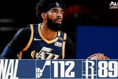 爵士112-89轻取火箭 六人得分上双戈贝尔19+18