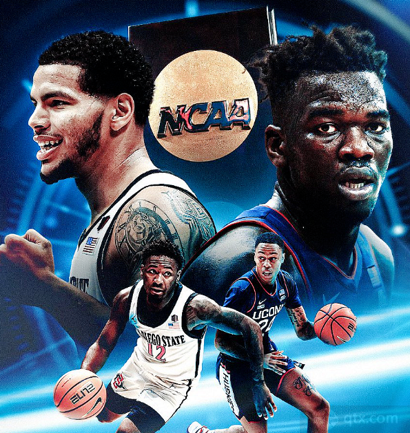 NCAA总决赛将打响 康涅狄格大学将对阵圣迭戈州大