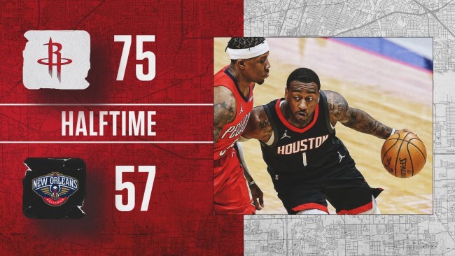 火箭vs鹈鹕半场