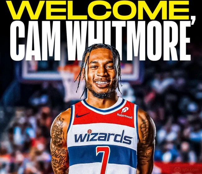 火箭送惠特摩尔到奇才