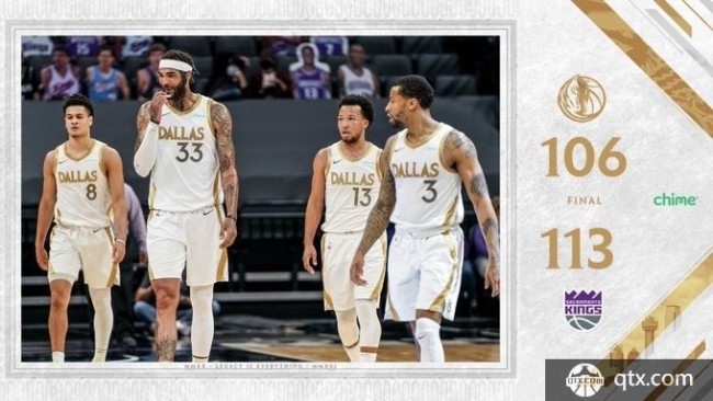 独行侠106-113国王