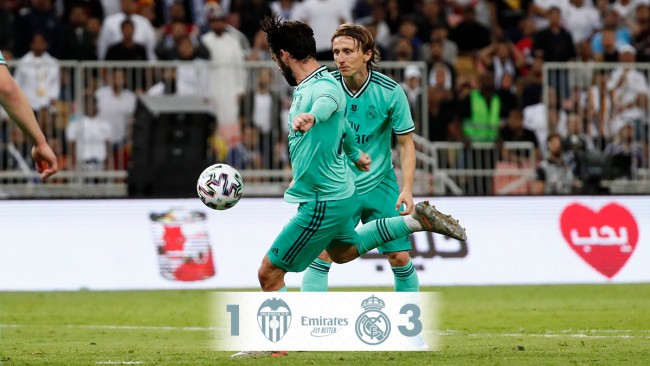 皇马3-1瓦伦西亚