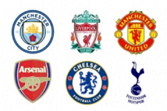 英超BIG6首循环积分榜 枪手、蓝月军团、蓝军战绩相同