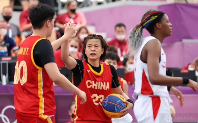 中国女篮队员们