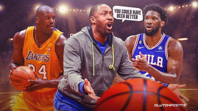 阿里纳斯对比恩比德和奥尼尔