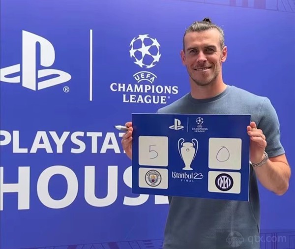 贝尔预测曼城5比0国米