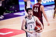韩国男篮力克卡塔尔男篮迎首胜 暂居小组第一