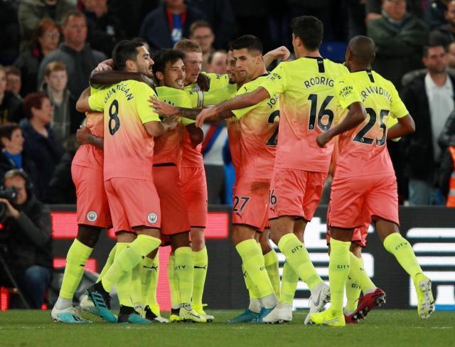 曼城93秒2球攻陷水晶宫 两队门将却成全场最佳 曼城93秒2球攻陷水晶宫 两队门将却成全场最佳