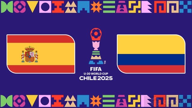 西班牙U20VS哥伦比亚U20