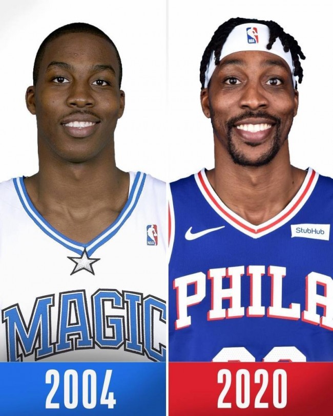 霍华德定妆照对比