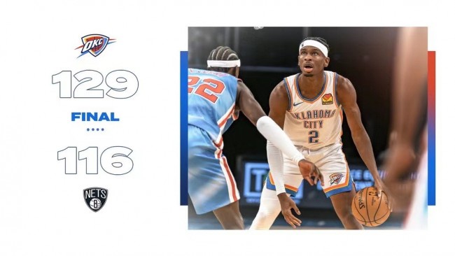 篮网VS雷霆下半场