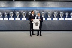 A费将穿皇马18号球衣 球员正式签约皇马