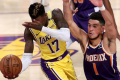 布克二级恶意犯规遭驱逐 联盟将深入调查有可能会被禁赛