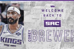 国王正式签下老将布鲁尔