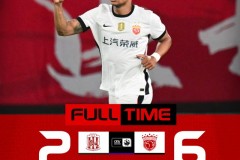 足协杯苏州东吴2-6上海海港 蒯纪闻献传射古斯塔沃梅开二度建功