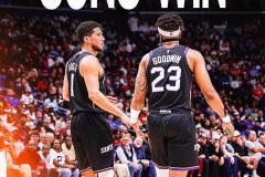 NBA常规赛太阳客场115-108力克鹈鹕 布克30+9+5 马威24+13