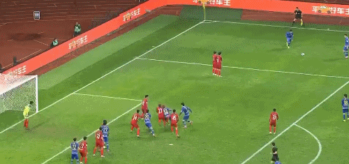 李昂任意球破门