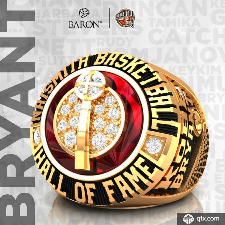 科比名人堂戒指