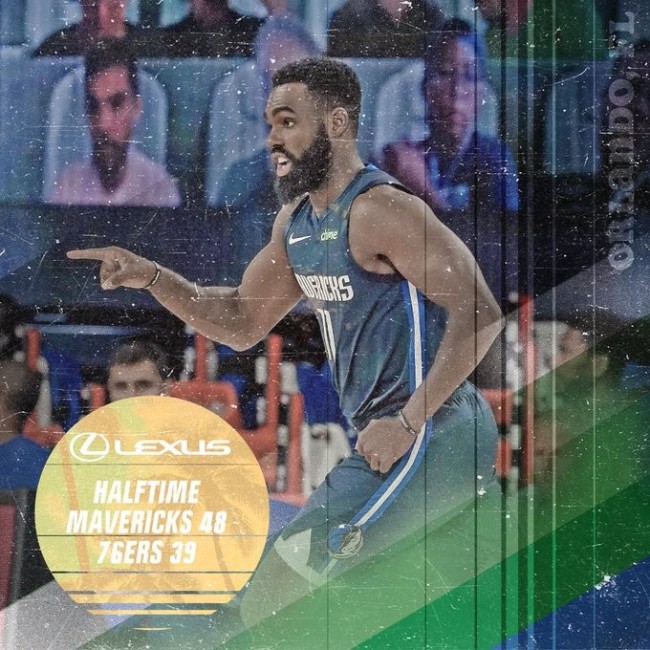 独行侠半场领先