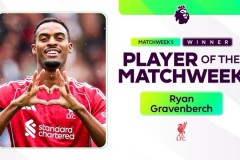 默西塞德德比传射建功 赫拉芬贝赫当选英超第5轮最佳球员