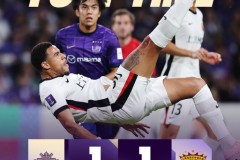 亚冠上海海港客场1-1广岛三箭 加布里埃尔破门 古斯塔沃染红