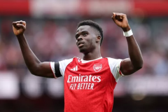 曝阿森纳计划加速与萨卡谈判 合约还剩两年