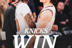 圣诞大战尼克斯主场126-124险胜骑士 布伦森34分 克拉克森25分