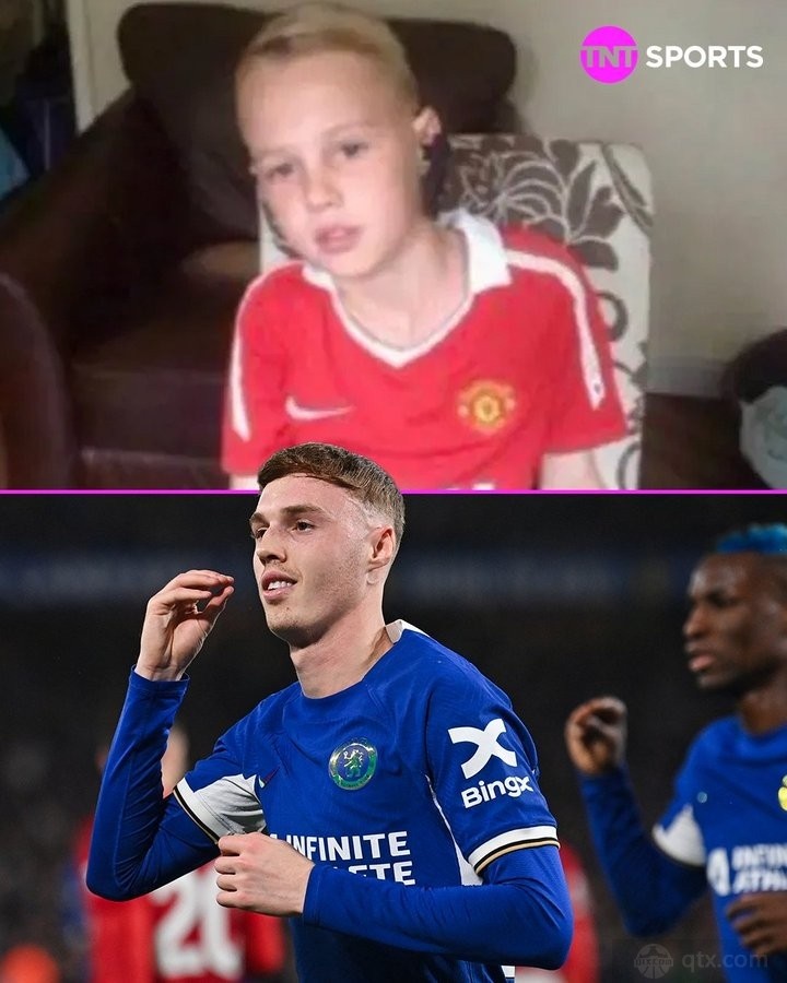 帕尔默小时候曾是曼联球迷