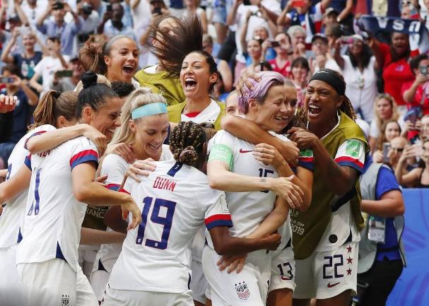 美国女足卫冕世界杯冠军