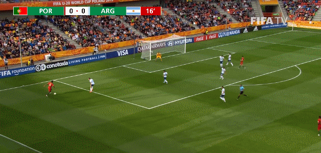 拉斐尔·莱昂射门