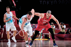 奥运会男篮斯洛文尼亚大胜日本 东契奇国家队战绩15连胜