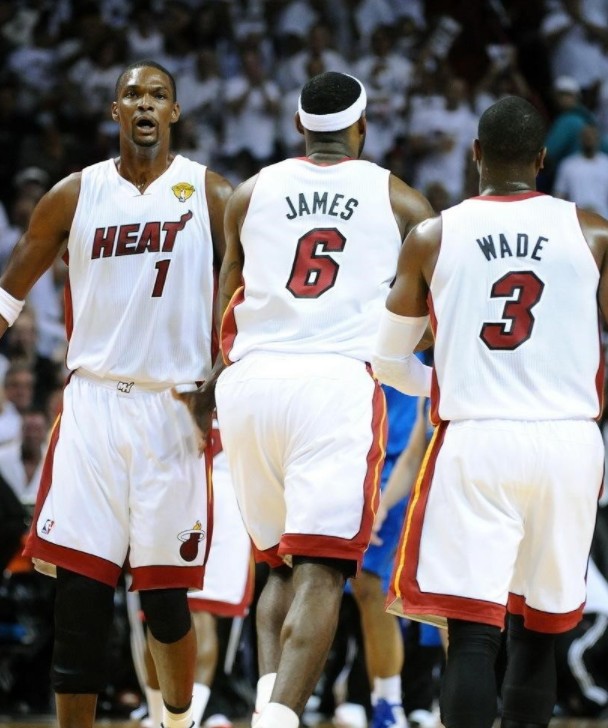 战无不胜的热火三巨头