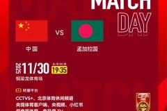 U17亚预赛中国U17国足4-0孟加拉国 小组赛5战全胜晋级正赛