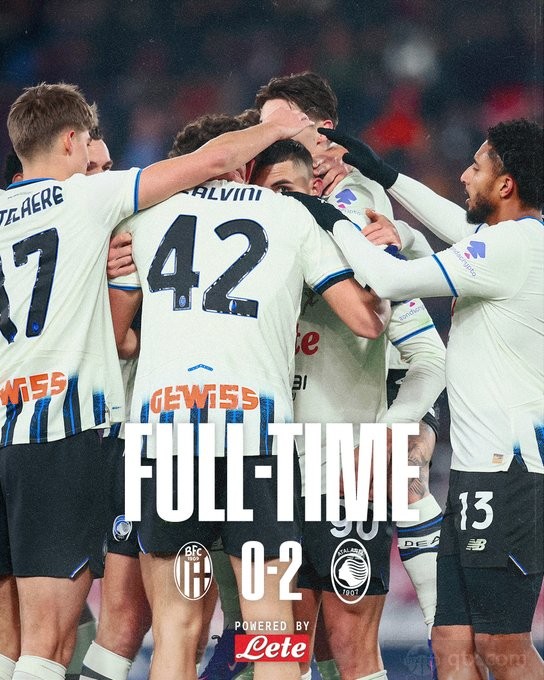 博洛尼亚0-2亚特兰大