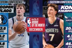 NBA公布12月月最佳新秀 克尼佩尔和弗拉格当选