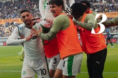 意甲亚特兰大0-3萨索洛 贝拉尔迪梅开二度 皮纳蒙蒂破门