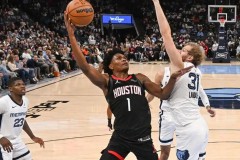 nba常规赛火箭124-109轻取灰熊迎5连胜 阿门28分10板