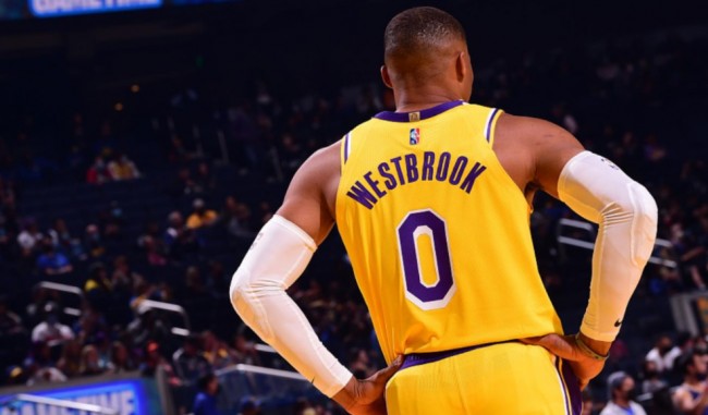 NBA季前赛湖人队威少