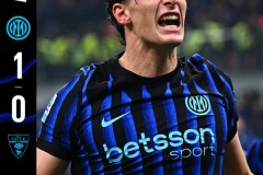 意甲国际米兰1-0莱切 国米6分领跑
