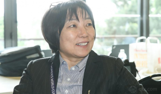 中国女足功勋队员孙雯