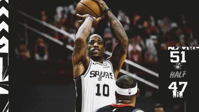 火箭vs马刺半场