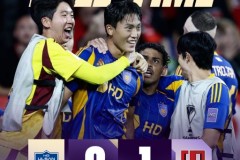 亚冠蔚山HD2-1逆转成都蓉城 许律补时绝杀 德尔加多破门难救主
