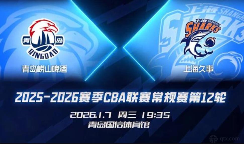 上海男篮对阵青岛男篮前瞻