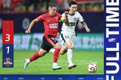 中超成都蓉城3-1梅州客家 罗慕洛传射 杨明洋、莱切特建功