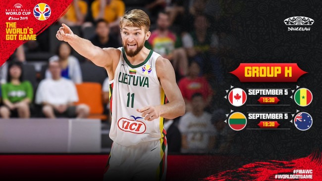 男篮世界杯澳大利亚VS立陶宛视频直播