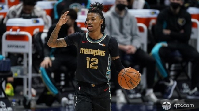 莫兰特成为季后赛历史上第二位单场45+的年轻球员