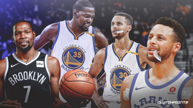 杜兰特对阵他的总冠军球队